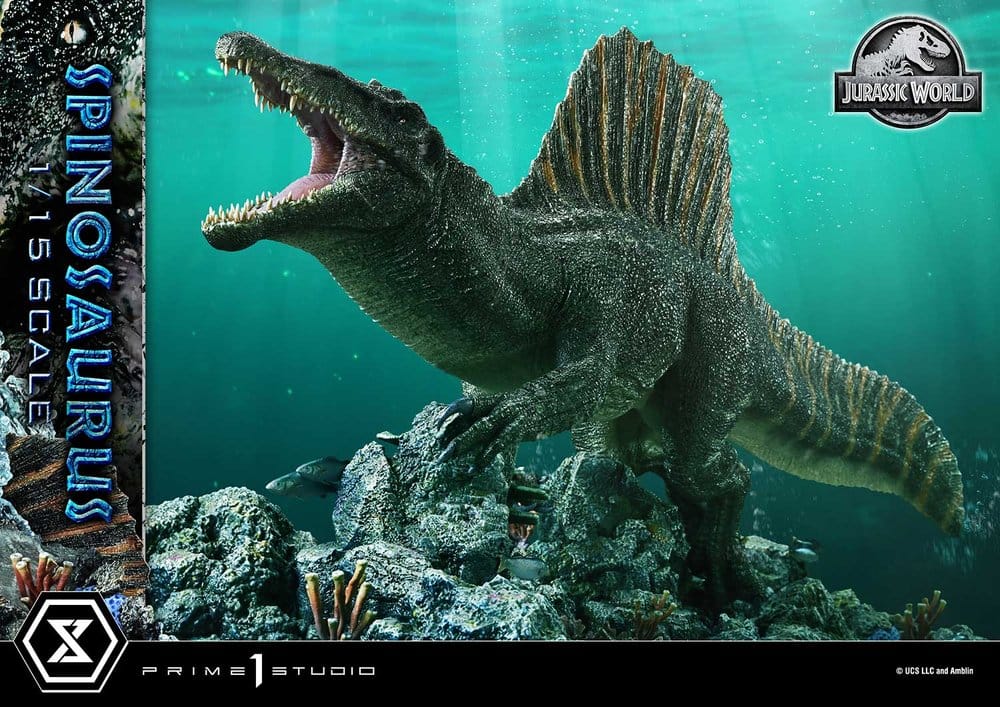 Jurassic World: Die Wiedergeburt (Film) Legacy Museum Collection Statue 1/15 Spinosaurus 39 cm