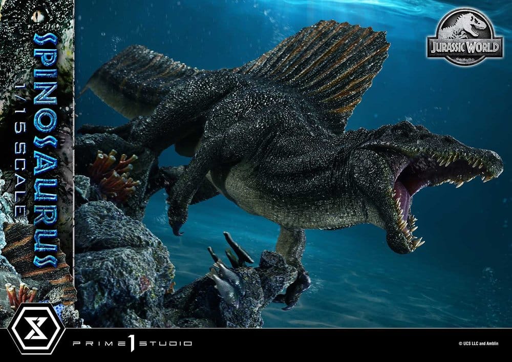 Jurassic World: Die Wiedergeburt (Film) Legacy Museum Collection Statue 1/15 Spinosaurus 39 cm