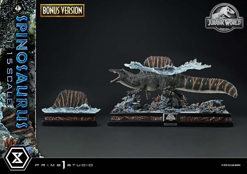 Jurassic World: Die Wiedergeburt (Film) Legacy Museum Collection Statue 1/15 Spinosaurus Bonus Version 39 cm