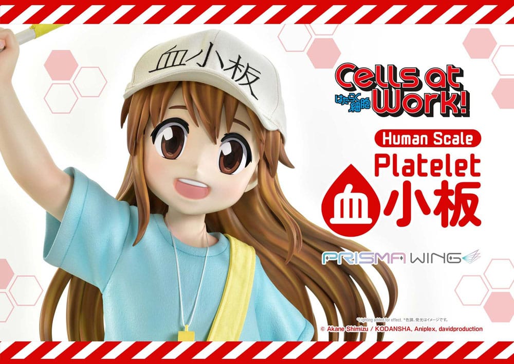 Cells at Work! Life Scale Masterline Series Statue Platelet 100 cm