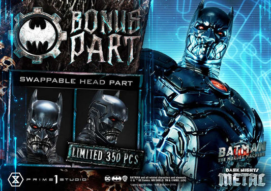 Batman: The Dark Nights Metal (Comics) Museum Masterline Series Statue 1/3 The Murder Machine Deluxe Bonus Version 85 cm