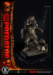 Predator 2 Museum Masterline Statue 1/3 City Hunter Predator 105 cm