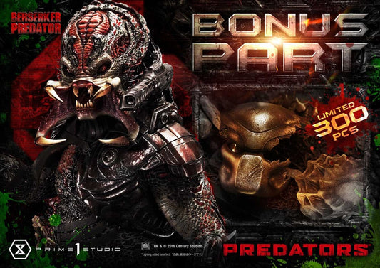 Predators Statue Berserker Predator Deluxe Bonus Version 100 cm