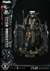 The Alien vs. Predator Museum Masterline Series Statue 1/3 Scar Predator 93 cm