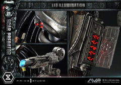 The Alien vs. Predator Museum Masterline Series Statue 1/3 Scar Predator Deluxe Version 93 cm