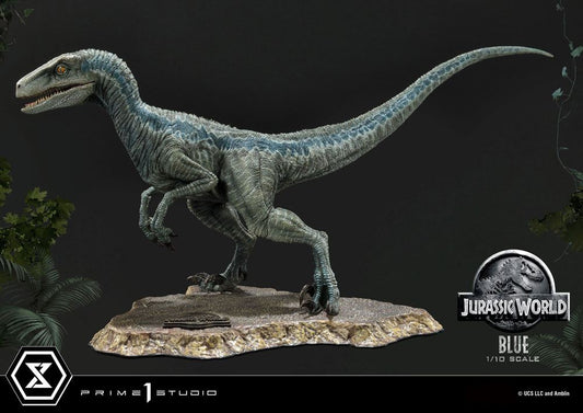 Jurassic World: Fallen Kingdom Prime Collectibles Statue 1/10 Blue (Open Mouth Version) 17 cm