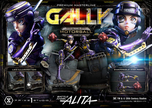 Alita: Battle Angel Ultimate Premium Masterline Series Statue 1/4 Gally Motorball Regular Version 47 cm