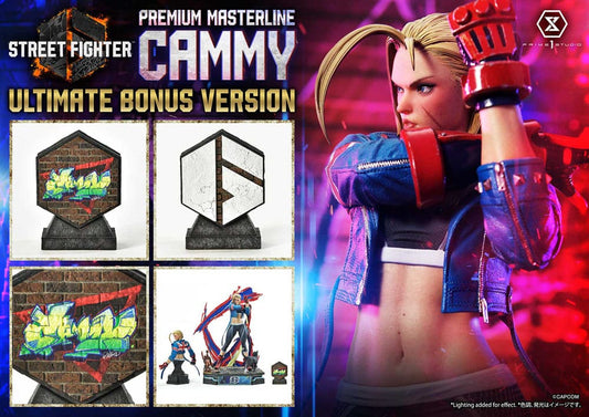 Street Fighter Ultimate Premium Masterline Series Statue 1/4 Cammy Bonus Version 55 cm