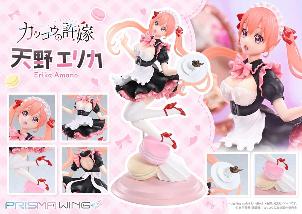 A Couple of Cuckoos Prisma Wing PVC Statue 1/7 Erika Amano 24 cm