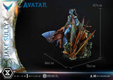 Avatar (Film) Real Elite Masterline Series Statue 1/4 Jake Sully & The Great Leonopteryx 87 cm