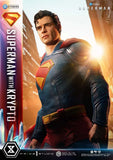 Superman (2025) Real Elite Masterline Series Statue 1/3 Superman with Krypto 95 cm