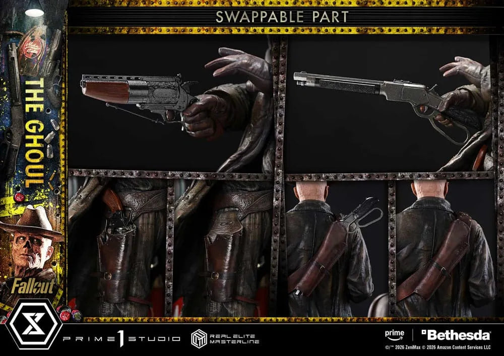 Fallout (TV Series) Real Elite Masterline Series Statue 1/4 The Ghoul 64 cm