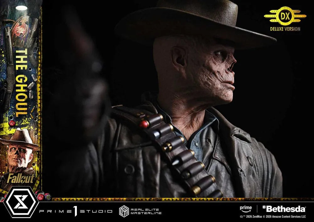 Fallout (TV Series) Real Elite Masterline Series Statue 1/4 The Ghoul Deluxe Version 64 cm