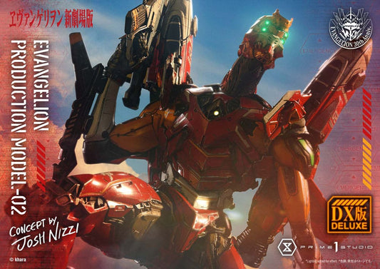 Rebuild of Evangelion Ultimate Diorama Masterline Series Statue Evangelion Production Model-02 (Concept By Josh Nizzi) Deluxe Bonus Version 73 cm