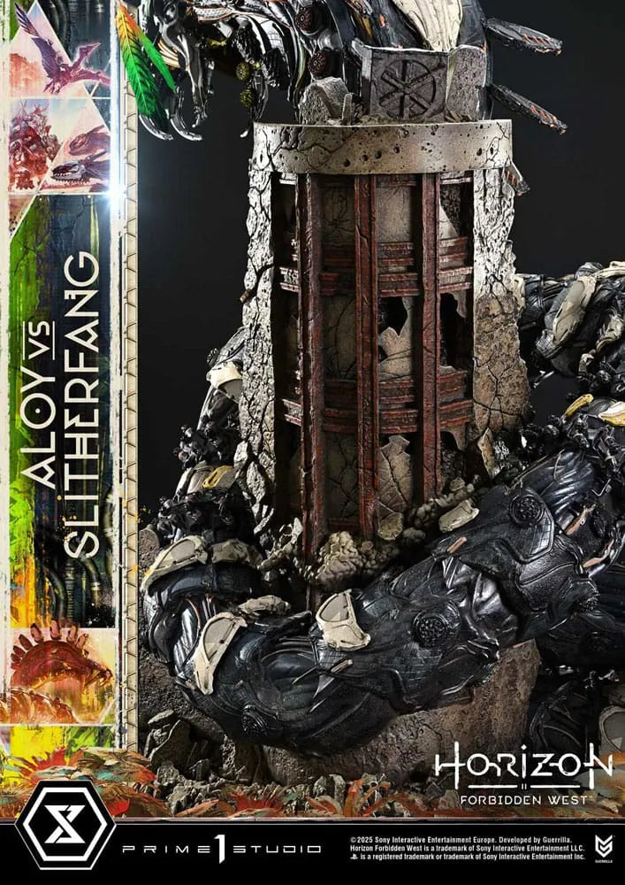 Horizon Forbidden West Ultimate Diorama Masterline Series Statue Aloy vs. The Slitherfang Bonus Version 82 cm