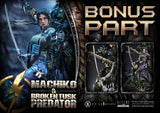 Aliens vs. Predator (Comic) Ultimate Premium Masterline Statue 1/4 Machiko & Broken Tusk Predator DX Bonus Version 84 cm