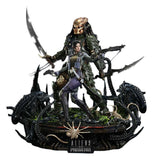 Aliens vs. Predator (Comic) Ultimate Premium Masterline Statue 1/4 Machiko & Broken Tusk Predator DX Bonus Version 84 cm