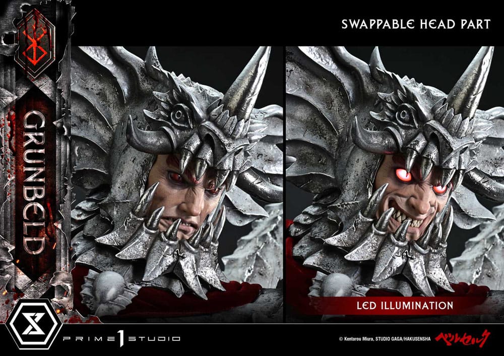 Berserk Ultimate Premium Masterline Series Statue 1/4 Grunbeld Grunbeld vs. Guts 107 cm