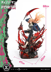 Chainsaw Man Ultimate Premium Masterline Series Statue 1/4 Power Deluxe Version 66 cm