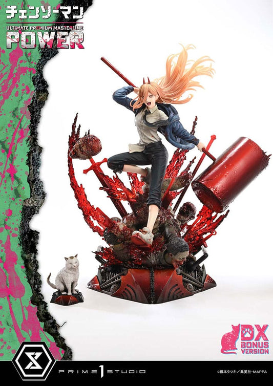 Chainsaw Man Ultimate Premium Masterline Series Statue 1/4 Power Deluxe Bonus Version 66 cm