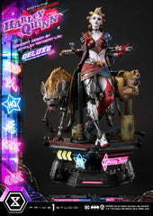 Batman Ultimate Premium Masterline Series Statue Cyberpunk Harley Quinn Deluxe Version 60 cm