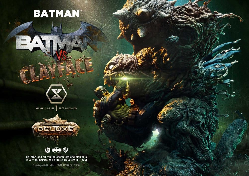 DC Comics Ultimate Premium Masterline Series Statue 1/4 Batman VS Clayface DX Bonus Version 83 cm