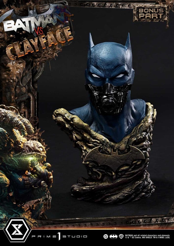 DC Comics Ultimate Premium Masterline Series Statue 1/4 Batman VS Clayface DX Bonus Version 83 cm