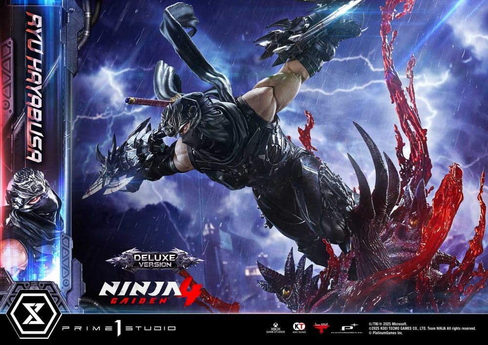 Ninja Gaiden 4 Ultimate Premium Masterline Series Statue 1/4 Ryu Hayabusa Deluxe Version 70 cm