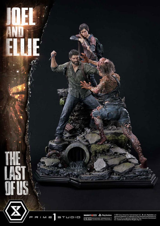 The Last of Us Part I Ultimate Premium Masterline Series Statue 1/4 Joel & Ellie (The Last of Us Part I) 73 cm