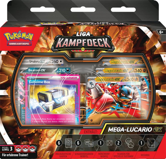 Pokemon TCG Liga-Kampfdeck Mega-Lucario-ex *Deutsche Version*