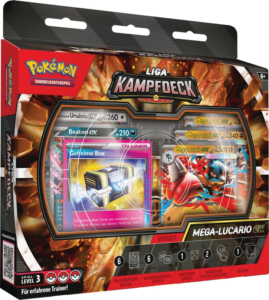 Pokemon TCG Liga-Kampfdeck Mega-Lucario-ex *Deutsche Version*