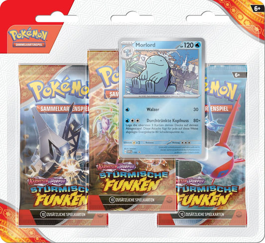 Pokémon TCG KP08 3er-Pack Blister *Deutsche Version*