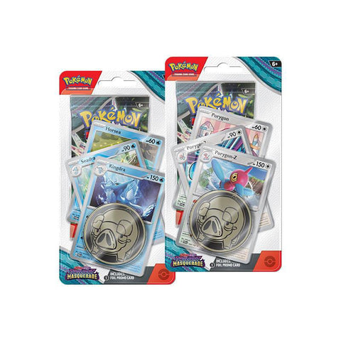 Pokémon TCG Scarlet & Violet 06 Premium Checklane Blister *Englische Version* Set (2)