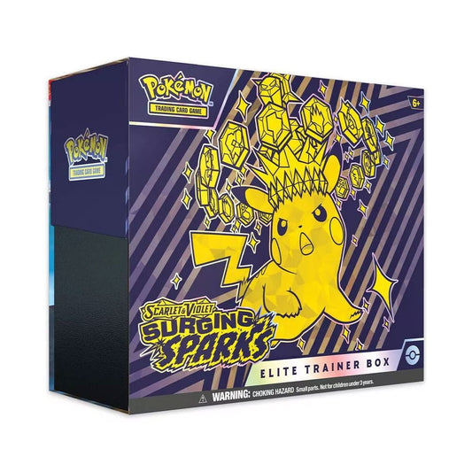 Pokémon TCG Scarlet & Violet 08 Surging Sparks Elite Trainer Box *Englische Version*