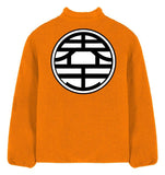 Dragon Ball Z Sherpa Jacke Goku Kanji Größe XL