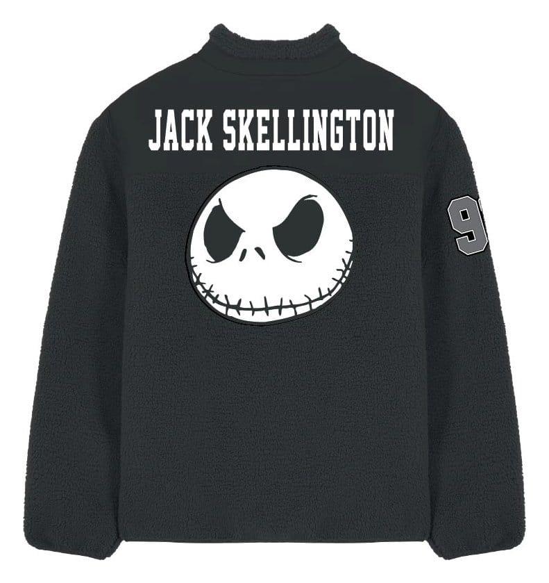 Nightmare Before Christmas Sherpa Jacke Jack Skellington Größe M