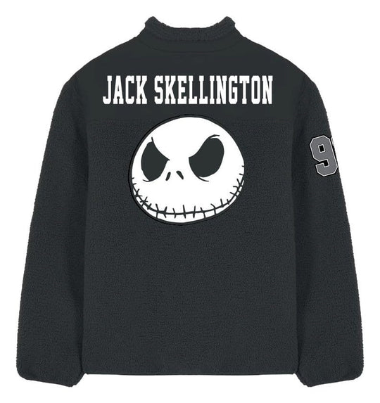 Nightmare Before Christmas Sherpa Jacke Jack Skellington Größe XL