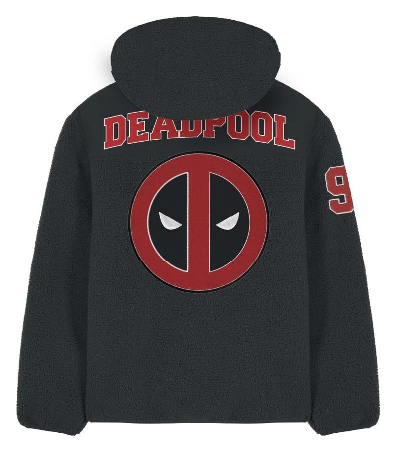 Marvel Sherpa-Jacke Deadpool Logo