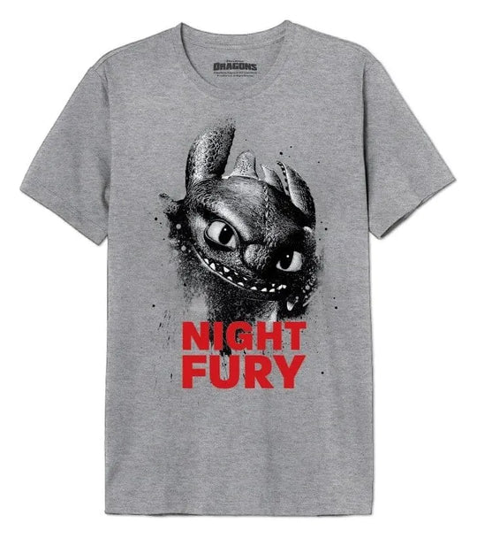 Drachenzähmen leicht gemacht T-Shirt Night Fury Größe L