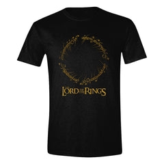 Herr der Ringe T-Shirt Logo Inscription Größe XL