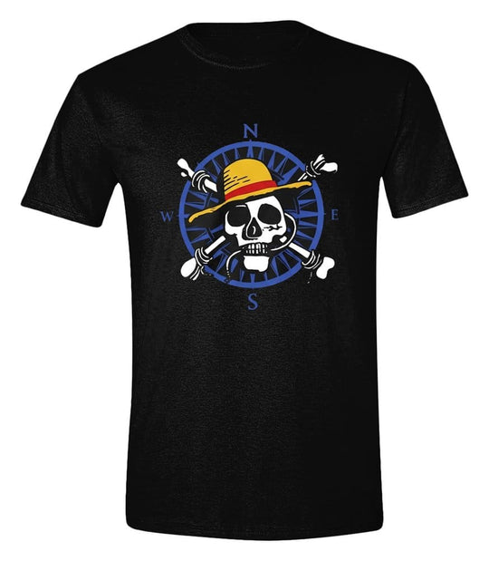 One Piece T-Shirt Piratenlogo Größe S