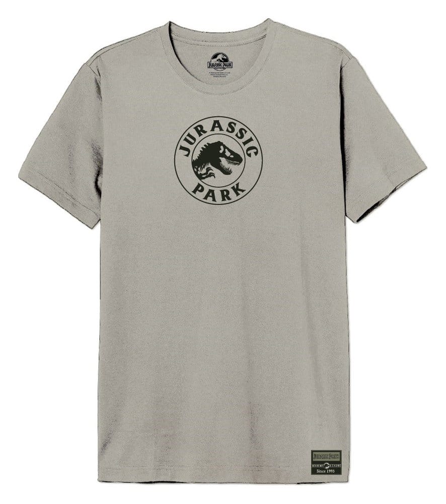 Jurassic Park T-Shirt Logo Größe L