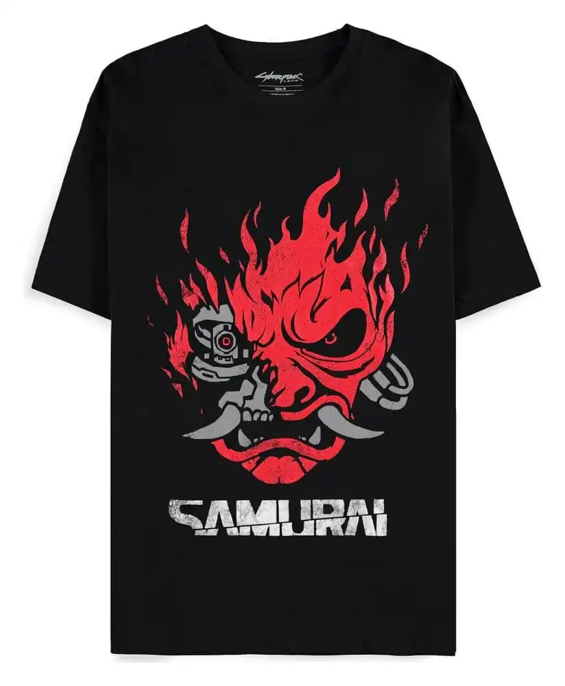 Cyberpunk 2077 T-Shirt Samurai Bandmerch  Größe XL