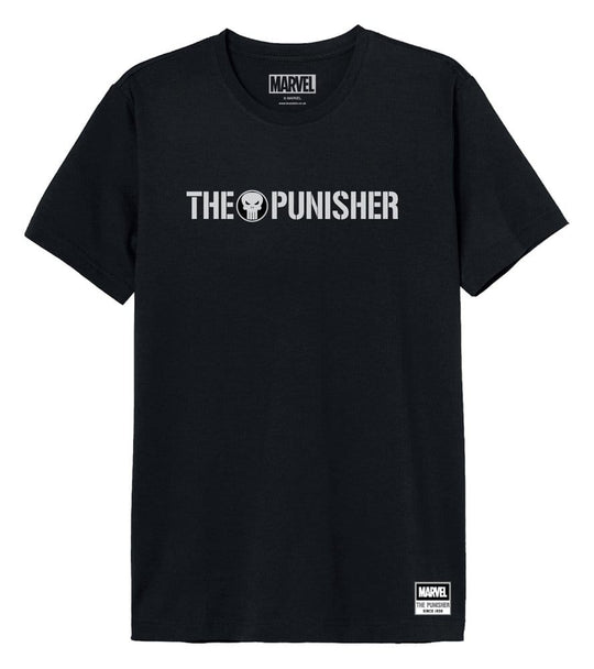 Marvel T-Shirt The Punisher Text Logo Größe XL