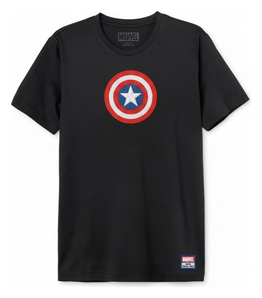 Marvel T-Shirt Captain America Shield Logo Größe XXL