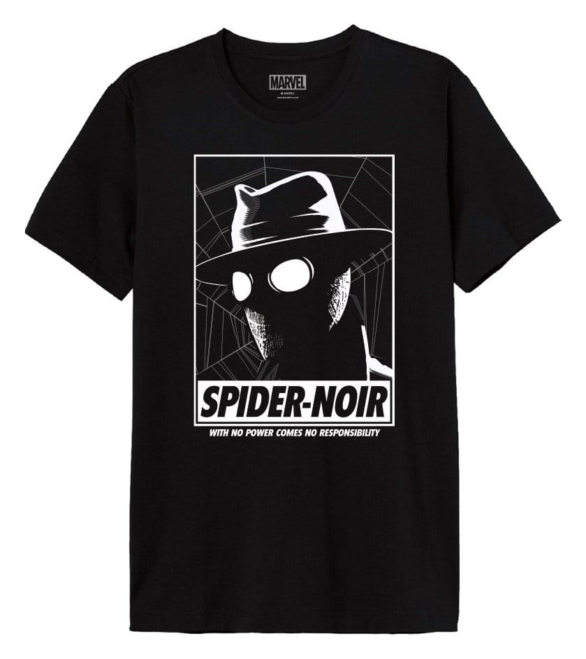 Marvel T-Shirt Spider-Noir Red Banner Cover Größe M