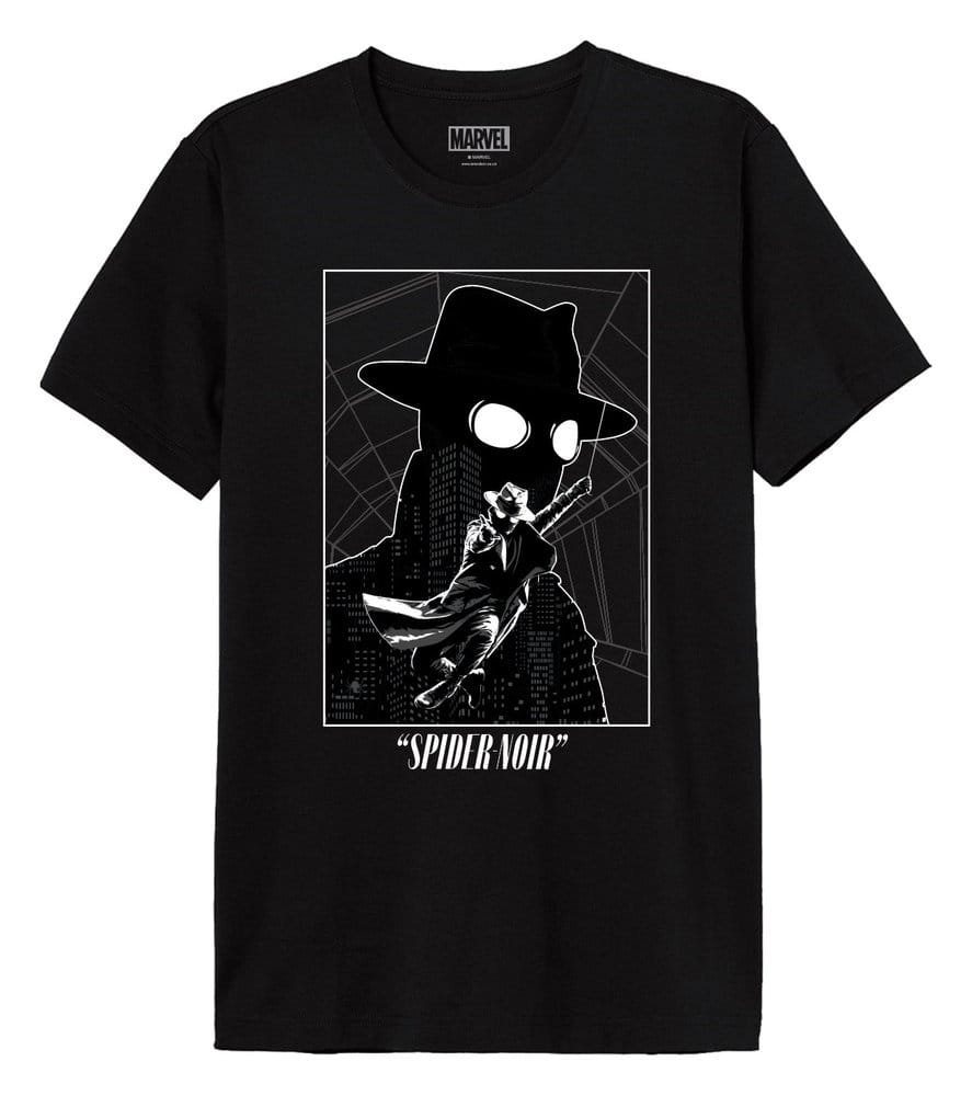 Marvel T-Shirt Spider-Noir Swinging Cover Größe M