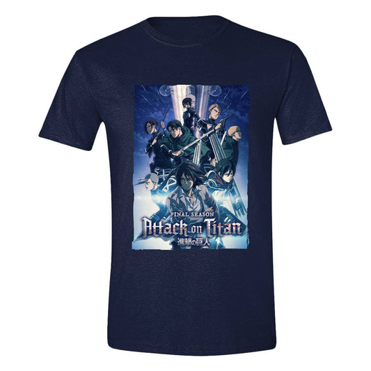 Attack On Titan T-Shirt Season Poster Größe M