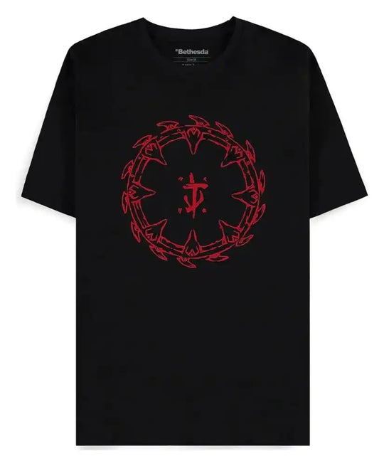 DOOM T-Shirt The Dark Ages Red Shield Größe S