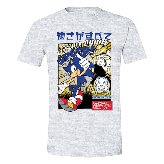 Sonic - The Hedgehog T-Shirt Sonic Comic  Größe L
